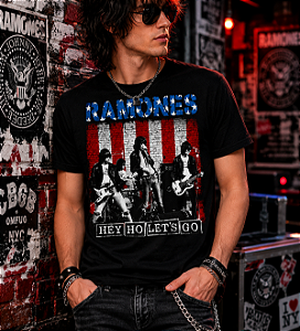 RAMONES HEY, HO, LET'S GO STAMP TS 1453