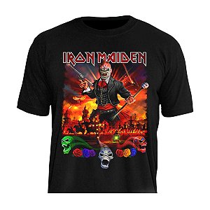 IRON MAIDEN NIGHTS OF THE DEAD STAMP TS 1493