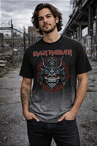 IRON MAIDEN SENJUTSU BACK COVER DEATH SNAKE STAMP MCE 209