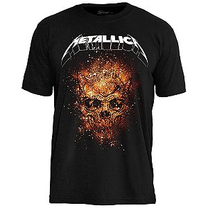 METALLICA EXPLOSIVE SKULL STAMP TS 1516