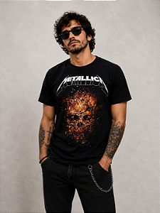 METALLICA EXPLOSIVE SKULL STAMP TS 1516