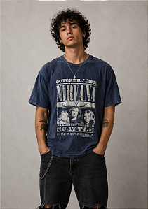 NIRVANA OCTOBER 1991 - AZUL