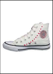 ALL STAR CHUCK TAYLOR AMENDOA CORAÇÃO