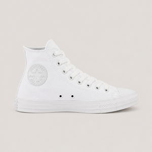 ALL STAR CHUCK TAYLOR MONOCHROME BRANCO LONA