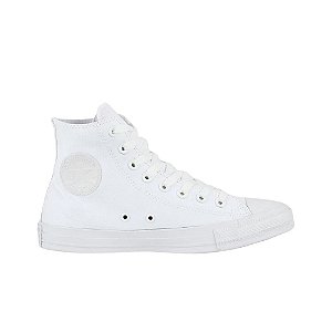 ALL STAR CHUCK TAYLOR MONOCHROME BRANCO LONA