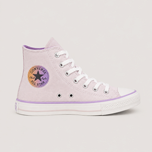 ALL STAR CHUCK TAYLOR ROSA CLARO/LARANJA SOL LONA