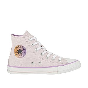 ALL STAR CHUCK TAYLOR ROSA CLARO/LARANJA SOL LONA