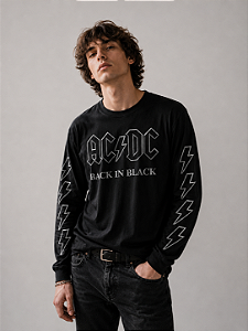 AC DC BACK IN BLACK STAMP LONG 008