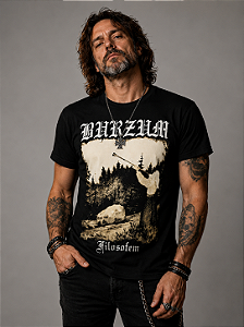 CAMISETA BURZUM FILOSOFEM OFICINA ROCK 044