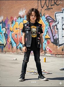 GUNS N' ROSES BULLET LOGO STAMP KID 443