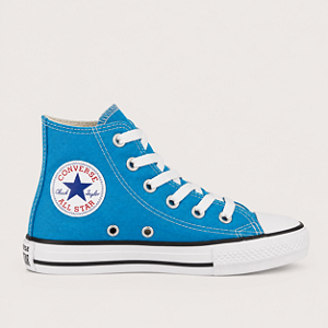 ALL STAR CHUCK TAYLOR AZUL 001 INFANTIL CANO LONGO