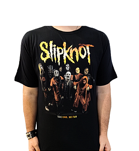 Camiseta Slipknot The End, So Far Ponto Zero