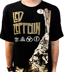 Camiseta Led Zeppelin Monge II Ponto Zero 042