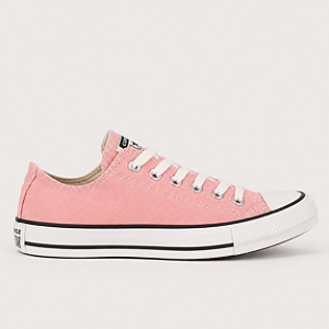 Tênis Chuck Taylor All Star Rosa Flamingo Cano Curto