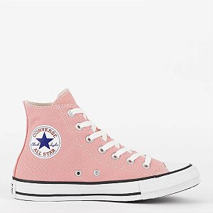 Tênis Chuck Taylor All Star Rosa Flamingo Cano Longo