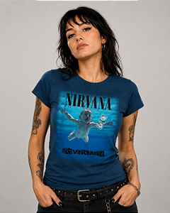 NIRVANA NEVERMIND BABY LOOK STAMP BB 489