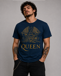 QUEEN LOGO AZUL STAMP TS 1582