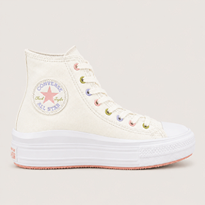 Tênis Chuck Taylor All Star Plataforma Move Amêndoa Solstício