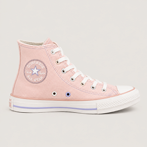 Tênis Chuck Taylor All Star Rosa Solsticie Cano Longo
