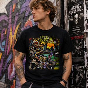 AVENGED SEVENFOLD LIVE IN THE LBC & DIAMONDS IN THE ROUGH STAMP TS 1800