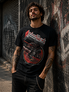 Camiseta Judas Priest Screaming For Vengeance TS 1557
