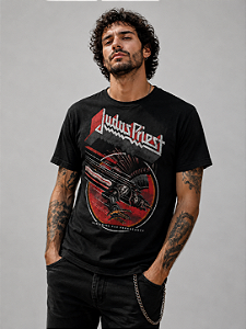 Camiseta Judas Priest Screaming For Vengeance TS 1557