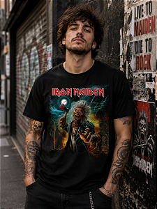 Camiseta Iron Maiden Axe Eddie TS 1857