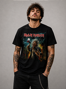 Camiseta Iron Maiden Axe Eddie TS 1857