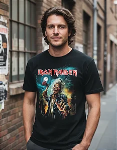 Camiseta Iron Maiden Axe Eddie TS 1857