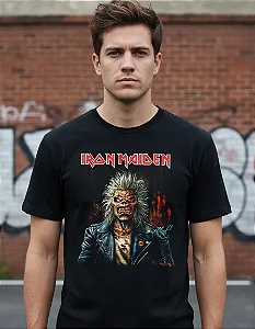 Iron Maiden Portrait Ocial Stamp TS 1858