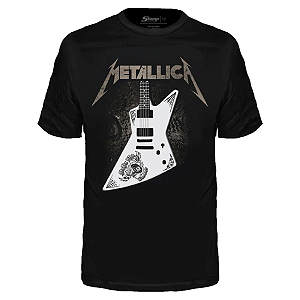 Metallica Hetfield Guitar Camiseta Infantil KID 495