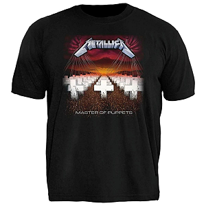 Metallica Master of Puppets Camiseta Plus Size PSM 1433