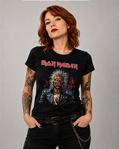 Baby Look Iron Maiden Portrait BB 522