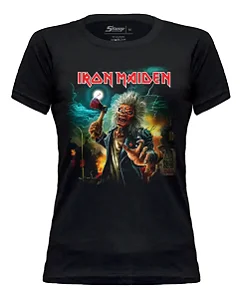 Baby Look Iron Maiden Axe Eddie Bb 521