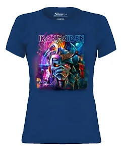 Baby Look Iron Maiden Baby Look Stamp Bb 520