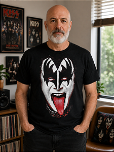 Kiss Gene Simmons Stamp Ts 1687