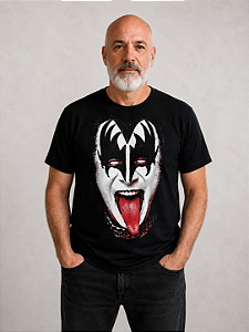 Kiss Gene Simmons Stamp Ts 1687