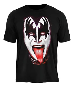 Kiss Gene Simmons Stamp Ts 1687