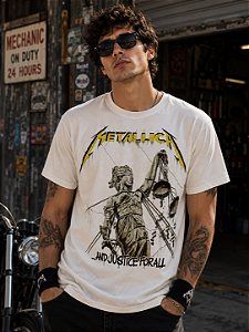 Camiseta Metallica Stamp Ts 1457