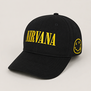 Boné Nirvana Stamp Rockwear BO 017