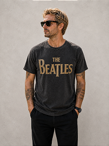 BEATLES LOGO - PRETA