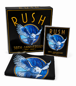 KIT EXCLUSIVO RUSH - CAMISETA + ADESIVO