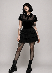 VESTIDO COLEGIAL VELUDO