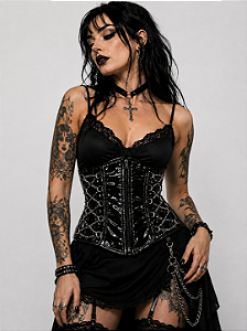 CORSELET VINIL C/ CORRENTES