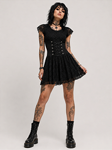 VESTIDO RENDA CORSET
