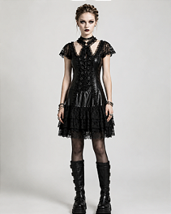 VESTIDO C/ GARGANTILHA