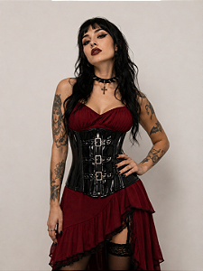 CORSELET VINIL FIVELAS