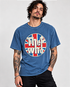 Camiseta The Who Distressed Union Jack MCE 242