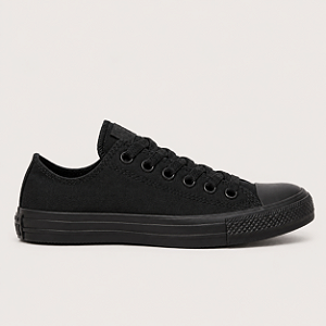 ALL STAR CHUCK TAYLOR MONOCHROME PRETO LONA