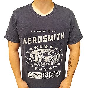 AEROSMITH BOSTON AZUL ESTONADA